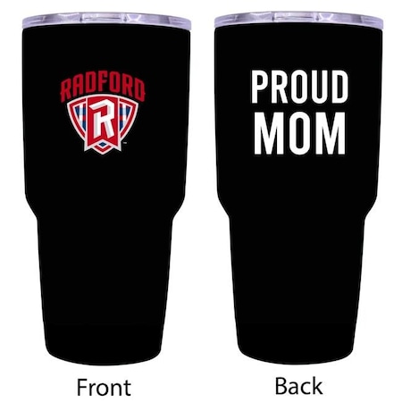 R & R Imports ITB-C-RAD20 MOM Radford University Highlanders Proud Mom 20 Oz Insulated Stainless Steel Tumblers